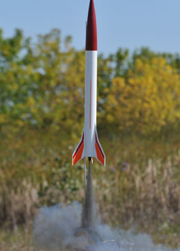 Aerotech Initiator Rocket Lift Off